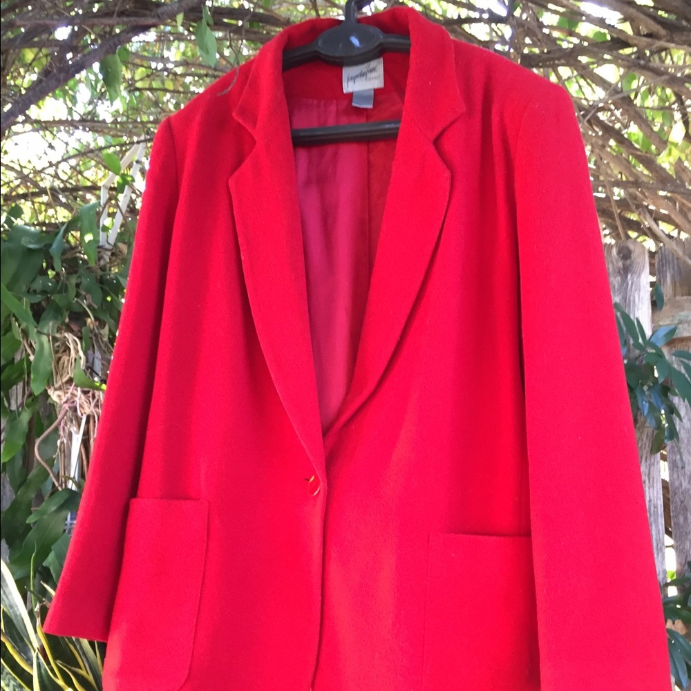Women’s Red Blazer